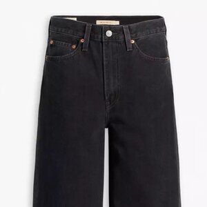 Levi's Black Wide Leg Jeans